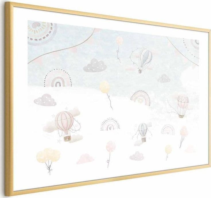Poster - Adventure Among the Clouds in Poster e stampe Collezione Casa - Trebisacce, commercioVirtuoso.it