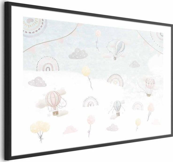 Poster - Adventure Among the Clouds in Poster e stampe Collezione Casa - Trebisacce, commercioVirtuoso.it