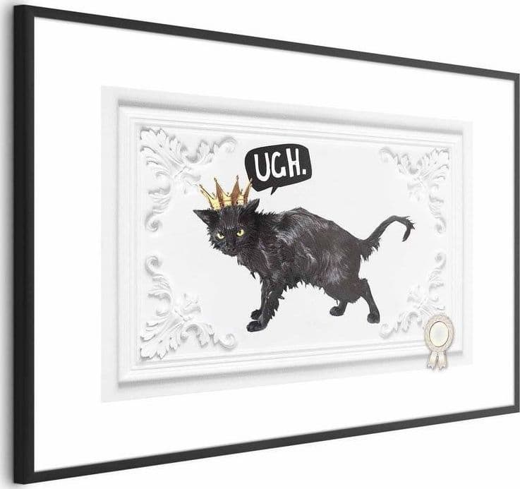 Poster - Cat with a Crown in Poster e stampe Collezione Casa - Trebisacce, commercioVirtuoso.it