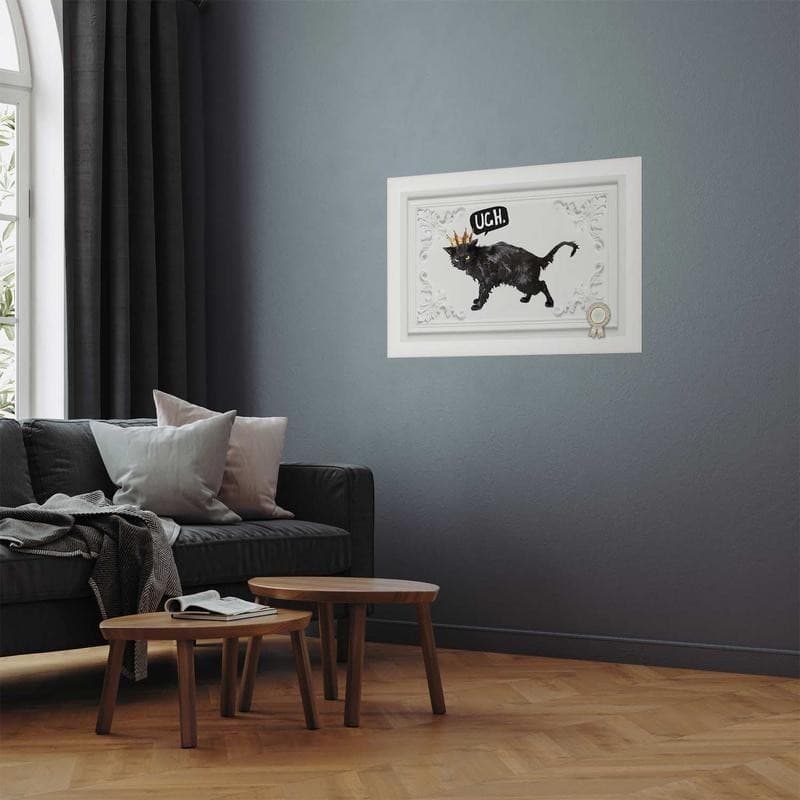 Poster - Cat with a Crown in Poster e stampe Collezione Casa - Trebisacce, commercioVirtuoso.it