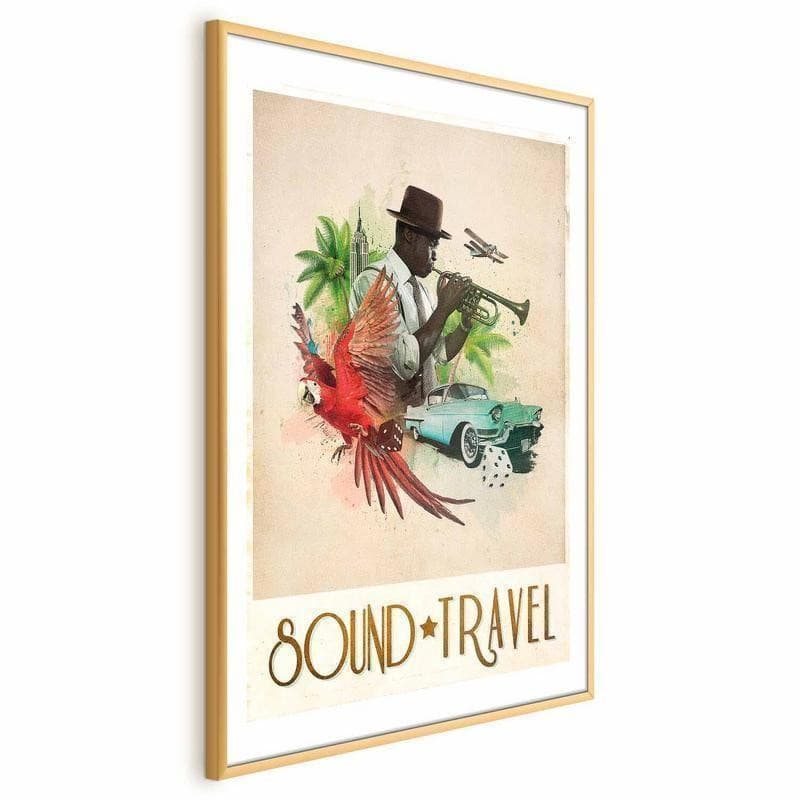 Poster - Sound Travel in Poster e stampe Collezione Casa - Trebisacce, commercioVirtuoso.it