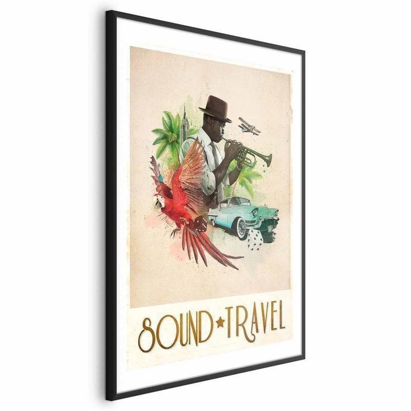 Poster - Sound Travel in Poster e stampe Collezione Casa - Trebisacce, commercioVirtuoso.it