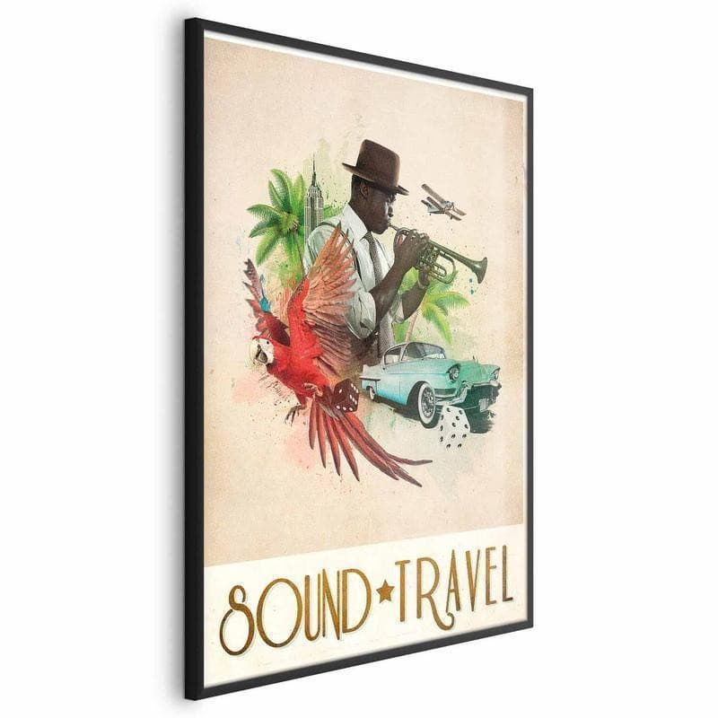 Poster - Sound Travel in Poster e stampe Collezione Casa - Trebisacce, commercioVirtuoso.it