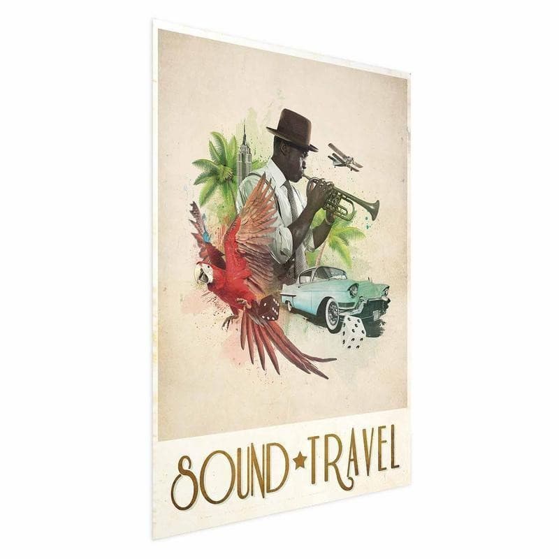 Poster - Sound Travel in Poster e stampe Collezione Casa - Trebisacce, commercioVirtuoso.it
