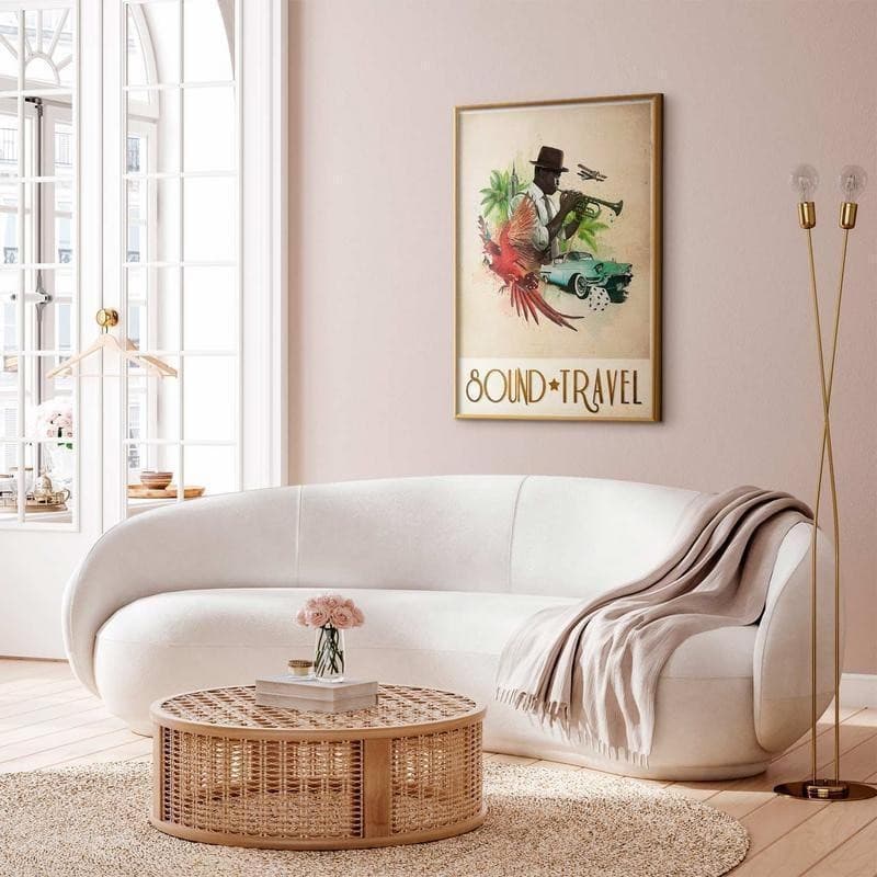 Poster - Sound Travel in Poster e stampe Collezione Casa - Trebisacce, commercioVirtuoso.it