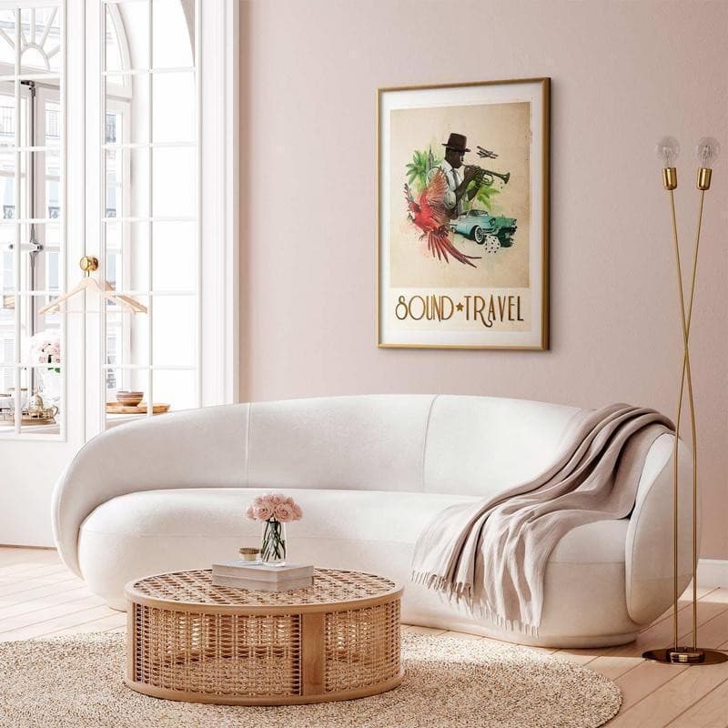 Poster - Sound Travel in Poster e stampe Collezione Casa - Trebisacce, commercioVirtuoso.it