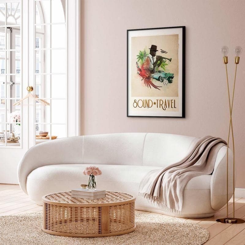 Poster - Sound Travel in Poster e stampe Collezione Casa - Trebisacce, commercioVirtuoso.it