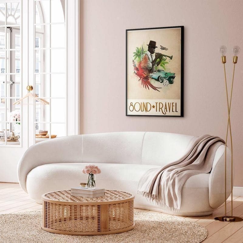 Poster - Sound Travel in Poster e stampe Collezione Casa - Trebisacce, commercioVirtuoso.it