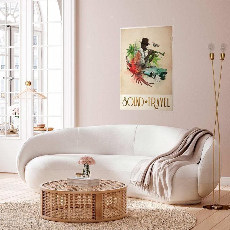 Poster - Sound Travel in Poster e stampe Collezione Casa - Trebisacce, commercioVirtuoso.it