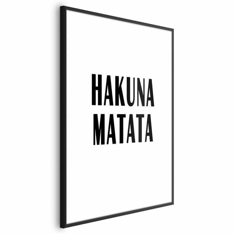 Poster - Hakuna Matata in Poster e stampe Collezione Casa - Trebisacce, commercioVirtuoso.it