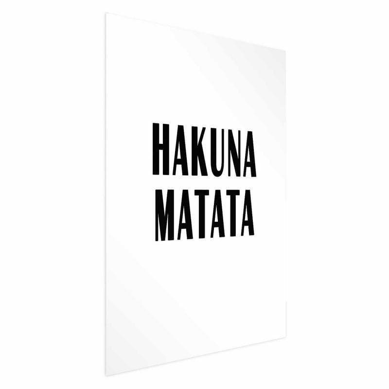 Poster - Hakuna Matata in Poster e stampe Collezione Casa - Trebisacce, commercioVirtuoso.it