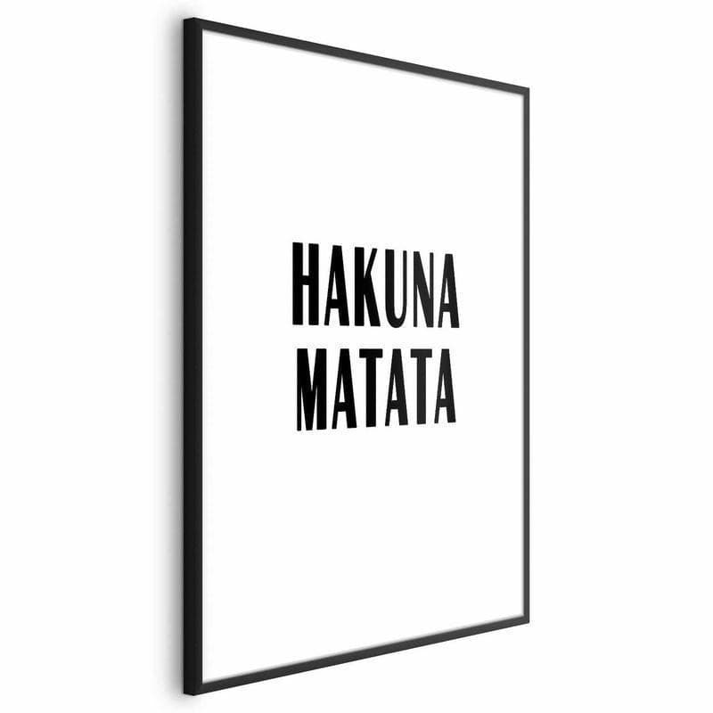 Poster - Hakuna Matata in Poster e stampe Collezione Casa - Trebisacce, commercioVirtuoso.it