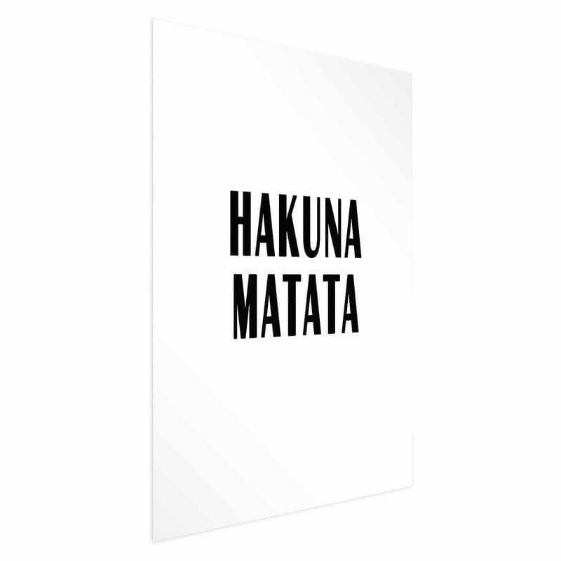 Poster - Hakuna Matata in Poster e stampe Collezione Casa - Trebisacce, commercioVirtuoso.it