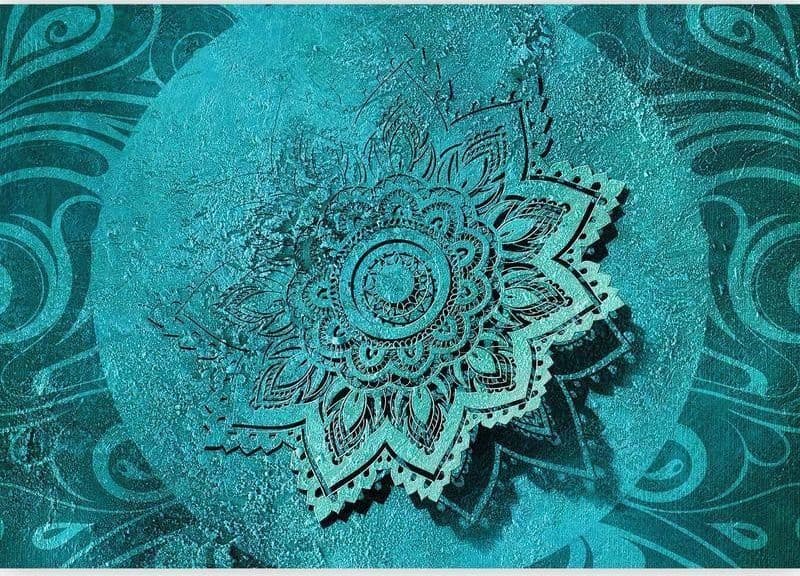 Fotomurale Azure Flower in Carta da parati Collezione Casa - Trebisacce, commercioVirtuoso.it