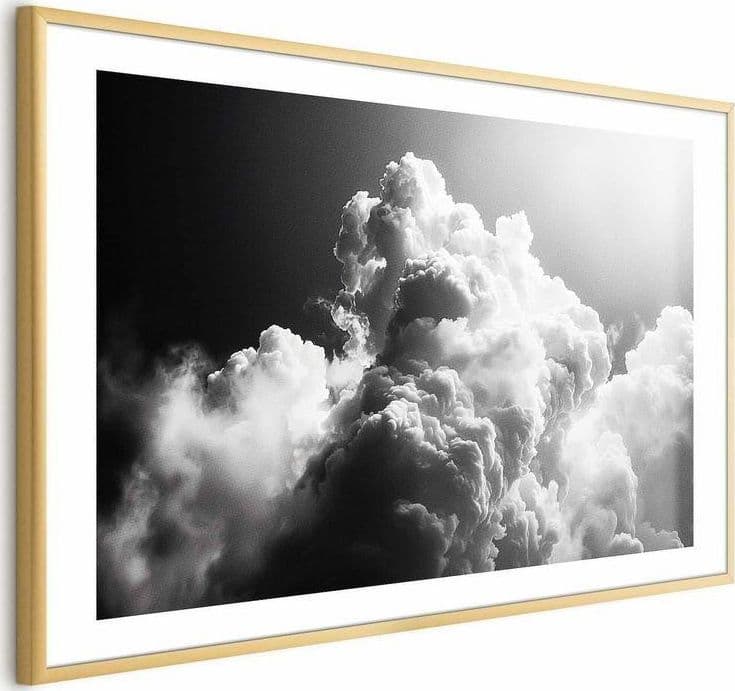Poster - Clouds Like Dreams: Let the Sun Brighten Your Day – A Visual Feast in Poster e stampe Collezione Casa - Trebisacce, commercioVirtuoso.it