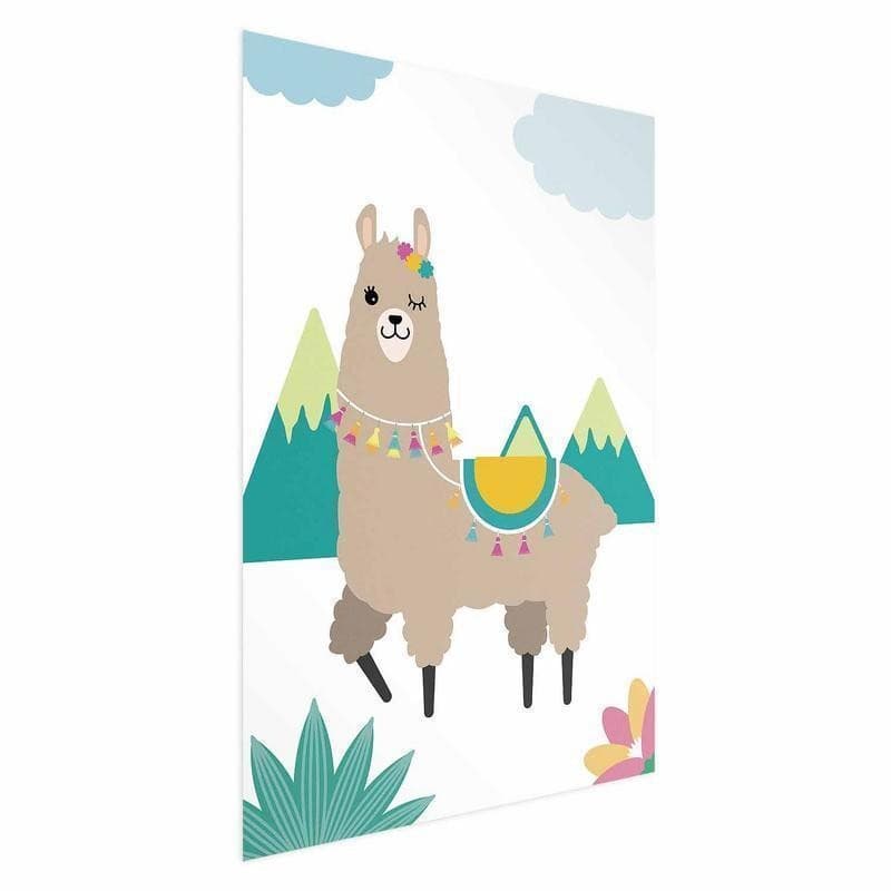 Poster - Extraordinary Llama in Poster e stampe Collezione Casa - Trebisacce, commercioVirtuoso.it