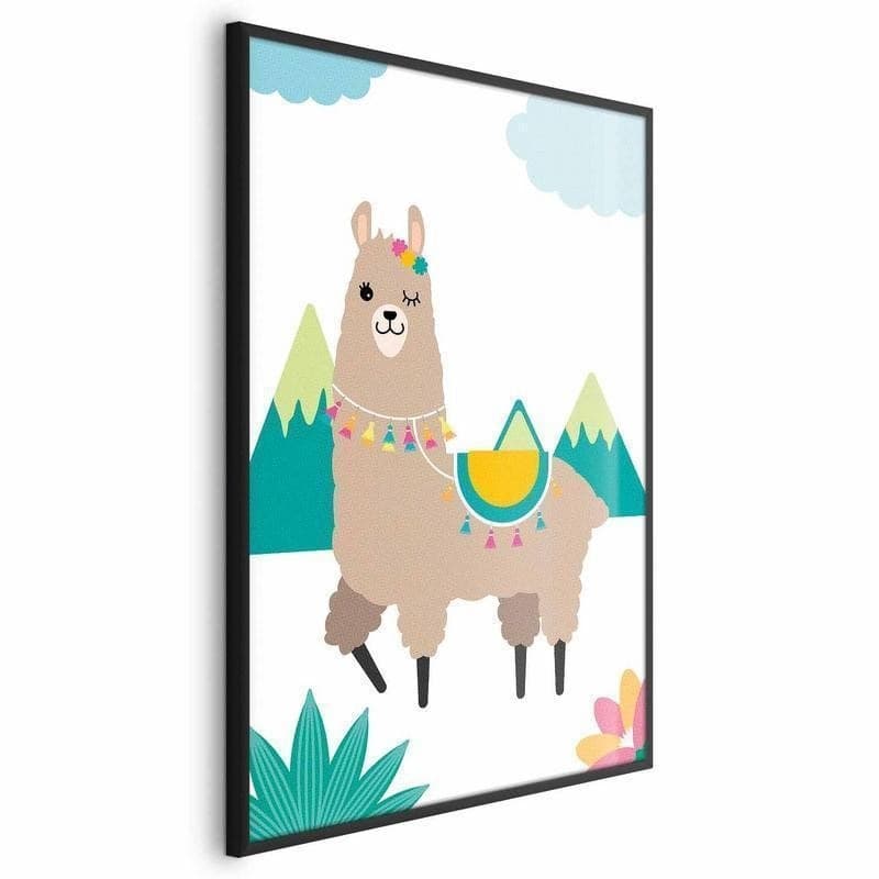 Poster - Extraordinary Llama in Poster e stampe Collezione Casa - Trebisacce, commercioVirtuoso.it