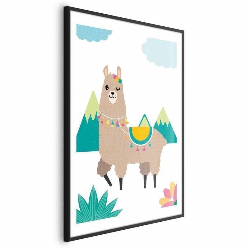 Poster - Extraordinary Llama in Poster e stampe Collezione Casa - Trebisacce, commercioVirtuoso.it