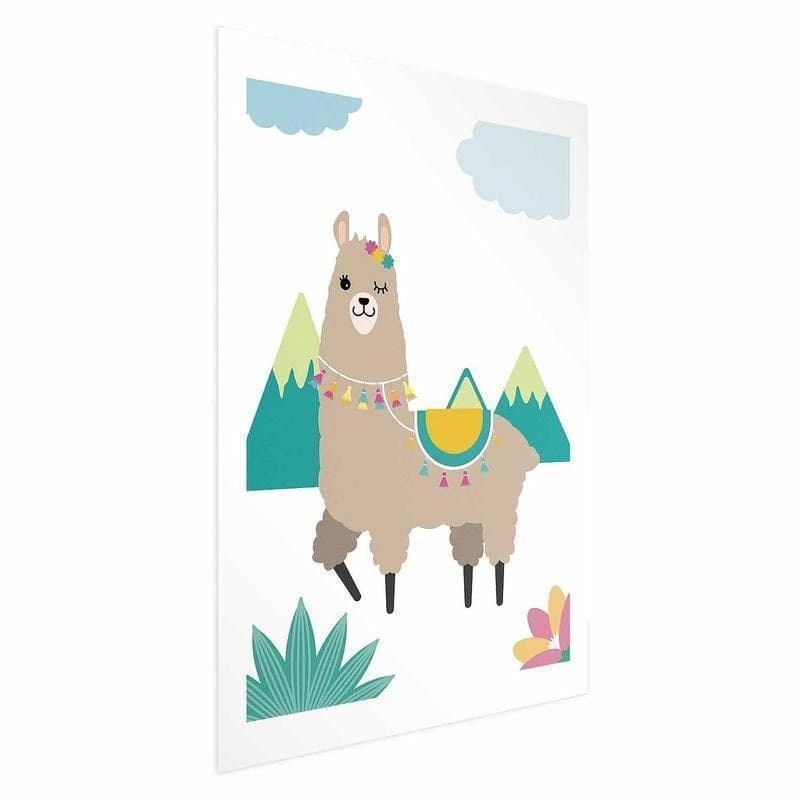 Poster - Extraordinary Llama in Poster e stampe Collezione Casa - Trebisacce, commercioVirtuoso.it
