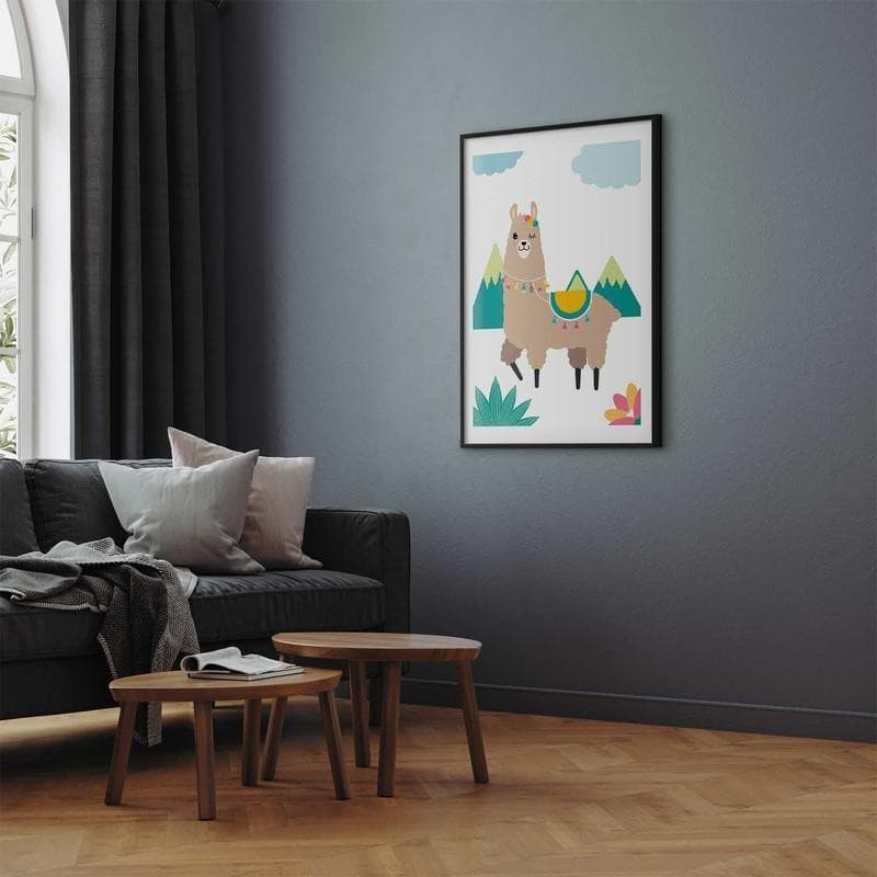 Poster - Extraordinary Llama in Poster e stampe Collezione Casa - Trebisacce, commercioVirtuoso.it