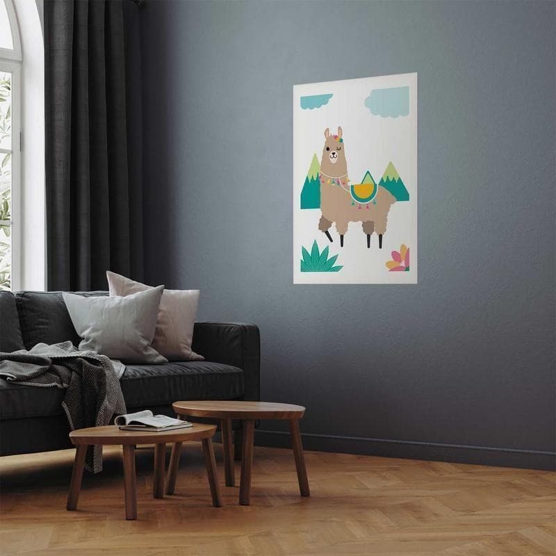 Poster - Extraordinary Llama in Poster e stampe Collezione Casa - Trebisacce, commercioVirtuoso.it