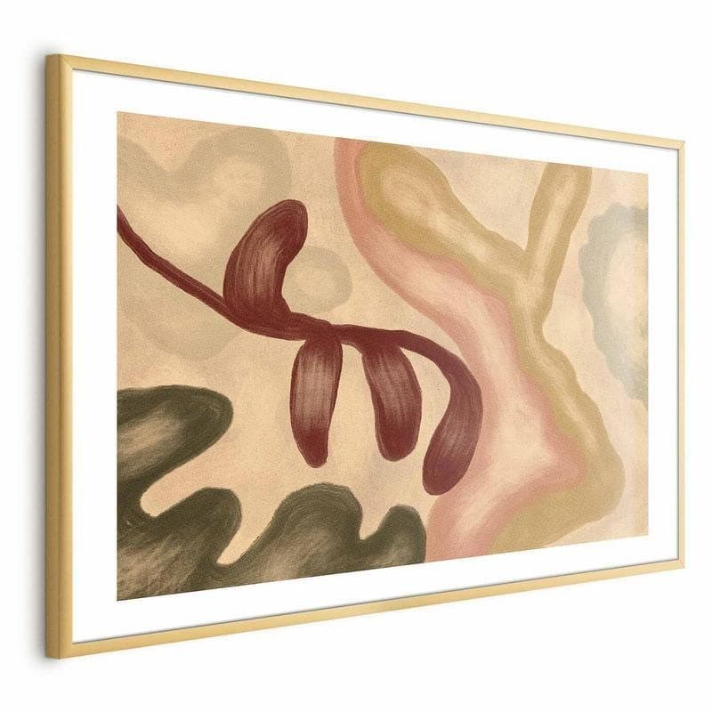 Poster - Colorful Shapes - worn figures in lime wash technique in Poster e stampe Collezione Casa - Trebisacce, commercioVirtuoso.it