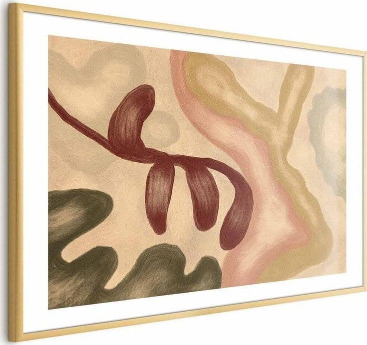 Poster - Colorful Shapes - worn figures in lime wash technique in Poster e stampe Collezione Casa - Trebisacce, commercioVirtuoso.it