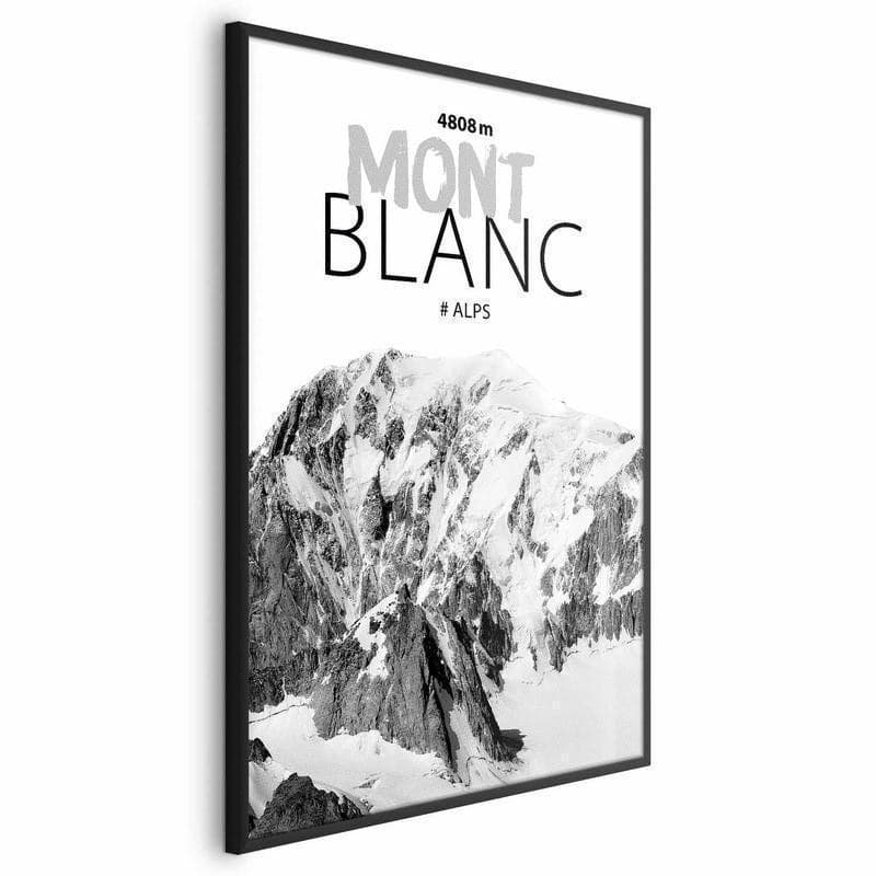 Poster - Mont Blanc in Poster e stampe Collezione Casa - Trebisacce, commercioVirtuoso.it