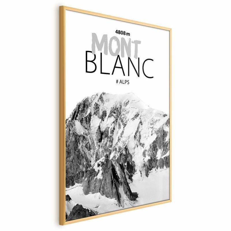 Poster - Mont Blanc in Poster e stampe Collezione Casa - Trebisacce, commercioVirtuoso.it