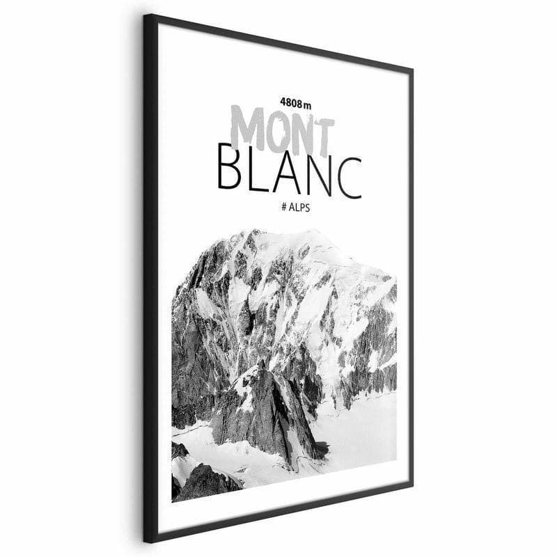 Poster - Mont Blanc in Poster e stampe Collezione Casa - Trebisacce, commercioVirtuoso.it