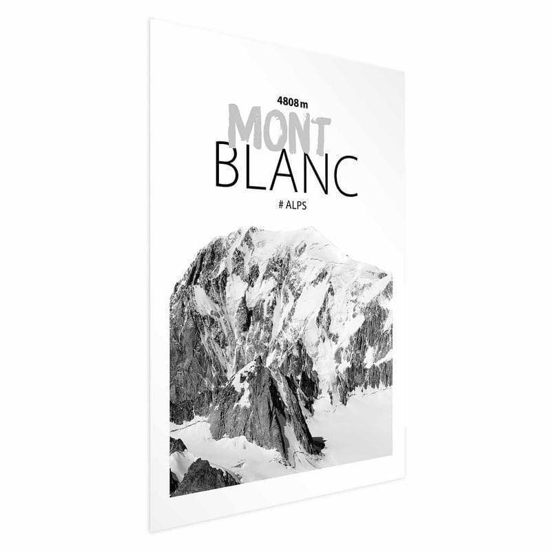 Poster - Mont Blanc in Poster e stampe Collezione Casa - Trebisacce, commercioVirtuoso.it