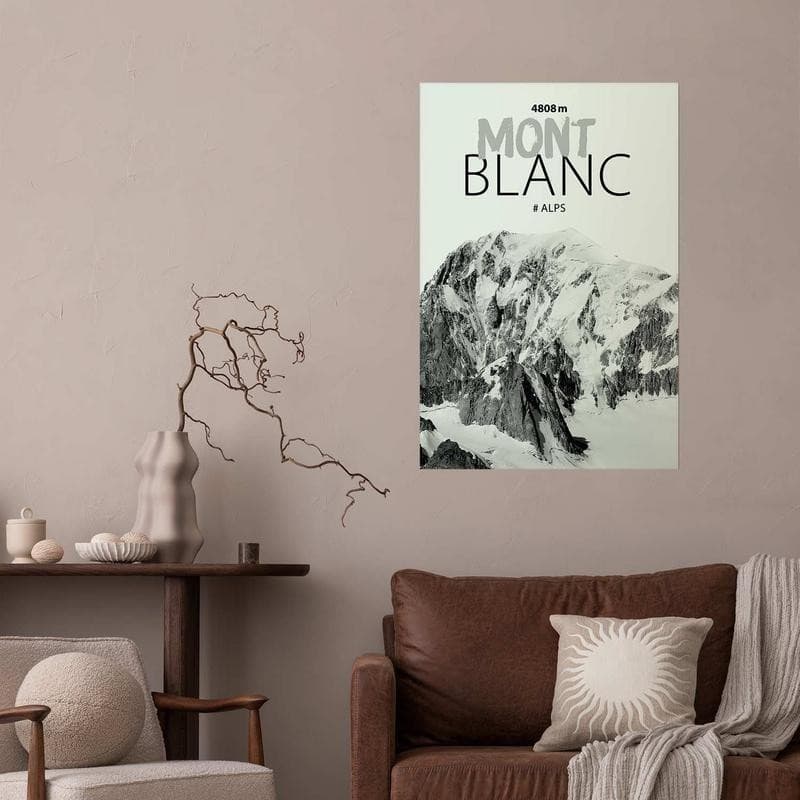 Poster - Mont Blanc in Poster e stampe Collezione Casa - Trebisacce, commercioVirtuoso.it