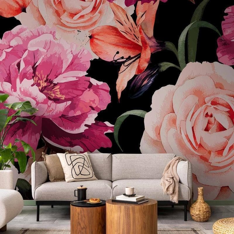 Carta da Parati Rose Bellissime in Carta da parati Collezione Casa - Trebisacce, commercioVirtuoso.it