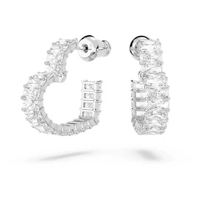 Swarovski  Orecchini a cerchio Matrix