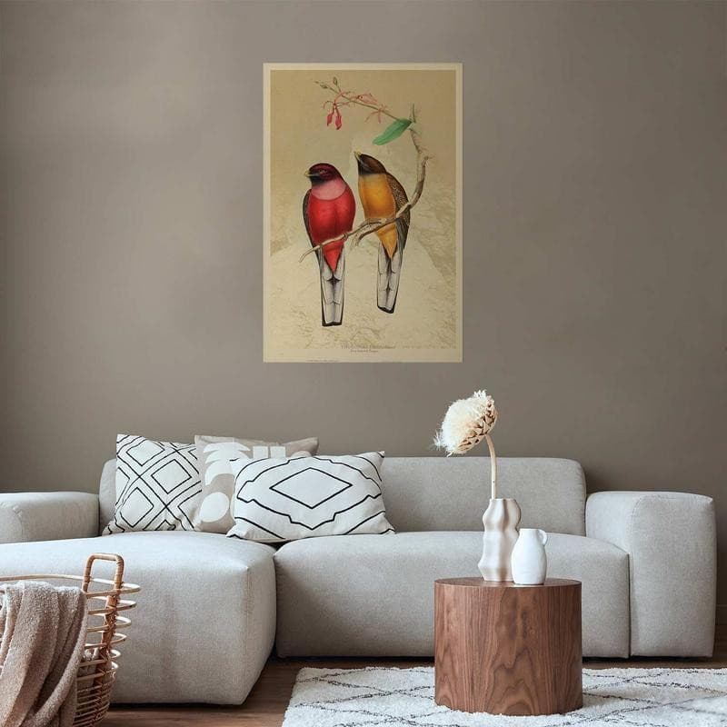 Poster - Birds on a Branch in Poster e stampe Collezione Casa - Trebisacce, commercioVirtuoso.it