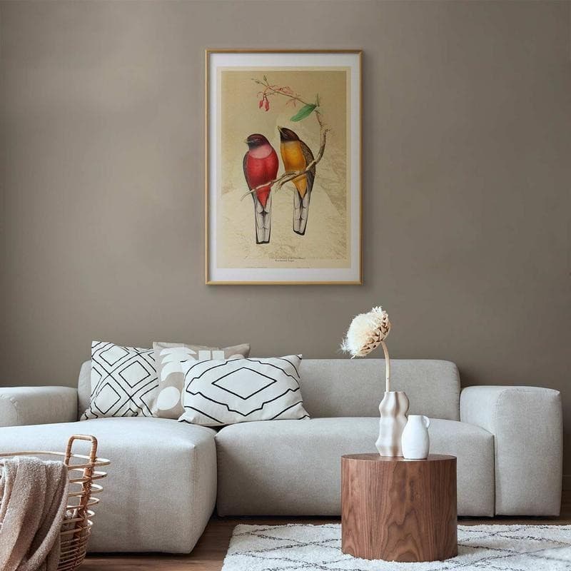Poster - Birds on a Branch in Poster e stampe Collezione Casa - Trebisacce, commercioVirtuoso.it
