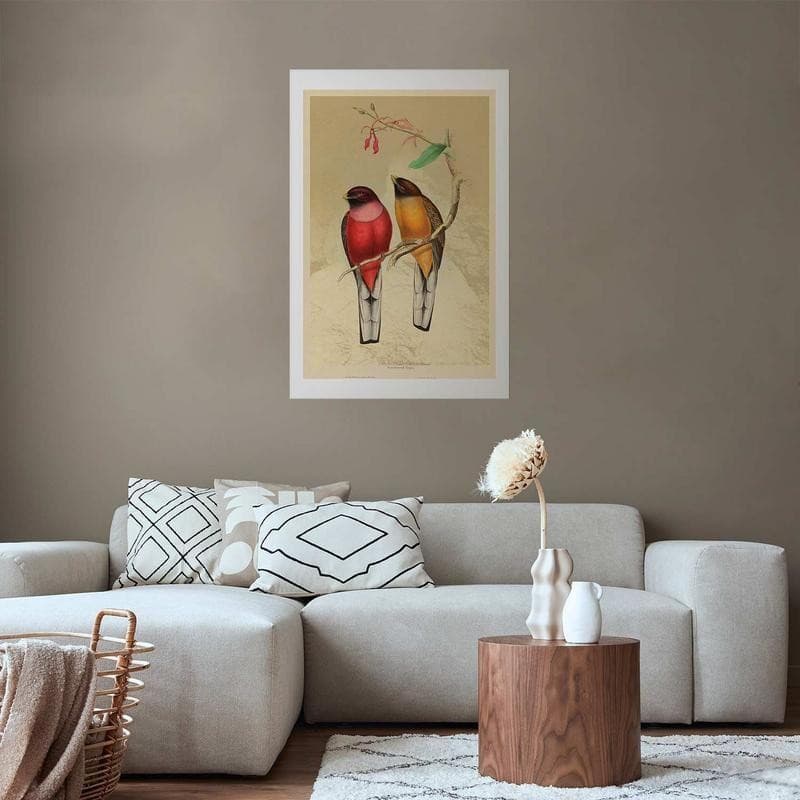 Poster - Birds on a Branch in Poster e stampe Collezione Casa - Trebisacce, commercioVirtuoso.it