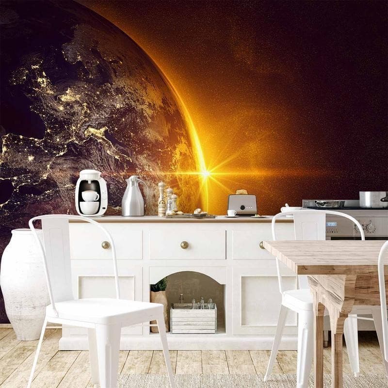 Fotomurale Terra d'oro in Carta da parati Collezione Casa - Trebisacce, commercioVirtuoso.it