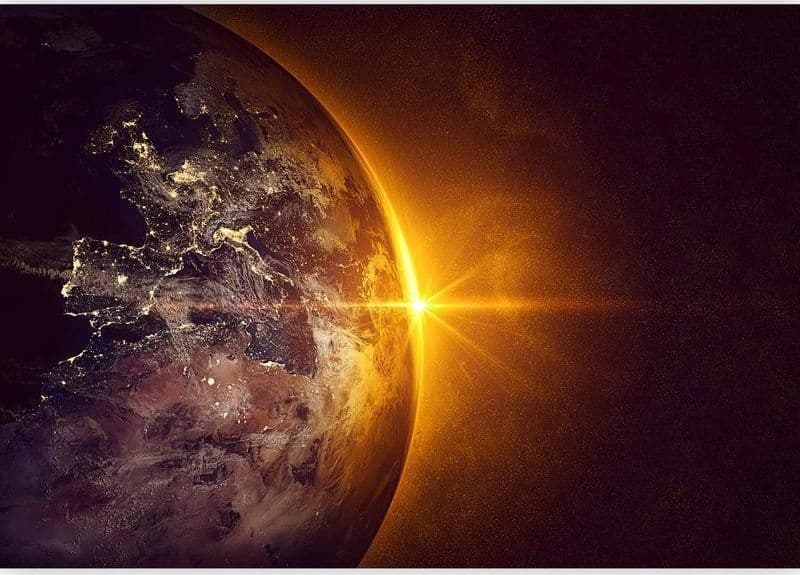 Fotomurale Terra d'oro in Carta da parati Collezione Casa - Trebisacce, commercioVirtuoso.it