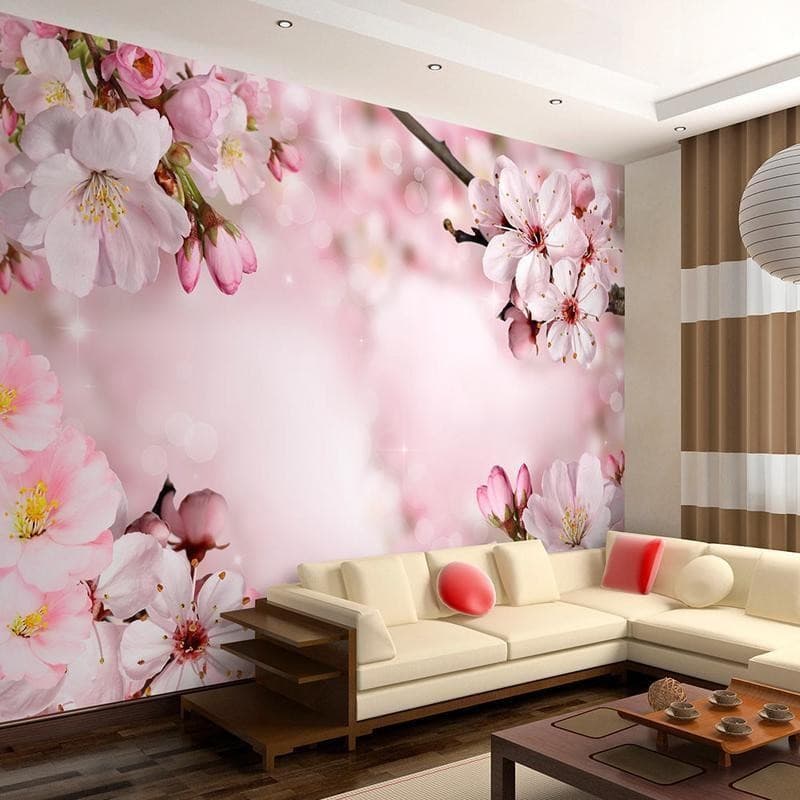 Fotomurale Spring Cherry Blossom in Carta da parati Collezione Casa - Trebisacce, commercioVirtuoso.it