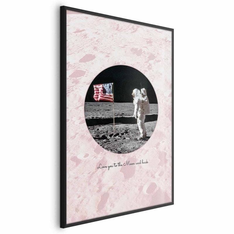 Poster - Love You to the Moon and Back in Poster e stampe Collezione Casa - Trebisacce, commercioVirtuoso.it