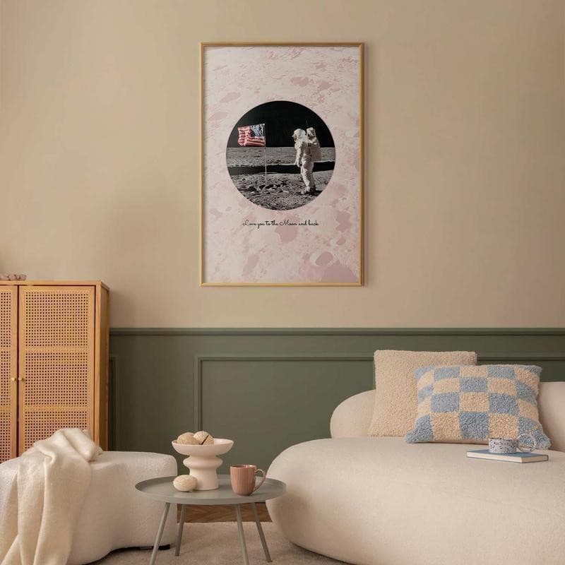 Poster - Love You to the Moon and Back in Poster e stampe Collezione Casa - Trebisacce, commercioVirtuoso.it