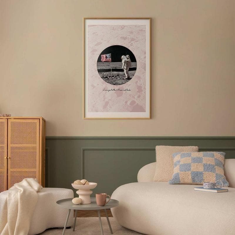 Poster - Love You to the Moon and Back in Poster e stampe Collezione Casa - Trebisacce, commercioVirtuoso.it