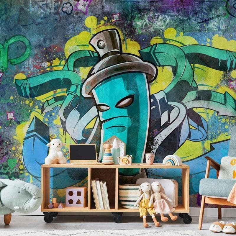 Fotomurale Graffiti maker in Carta da parati Collezione Casa - Trebisacce, commercioVirtuoso.it