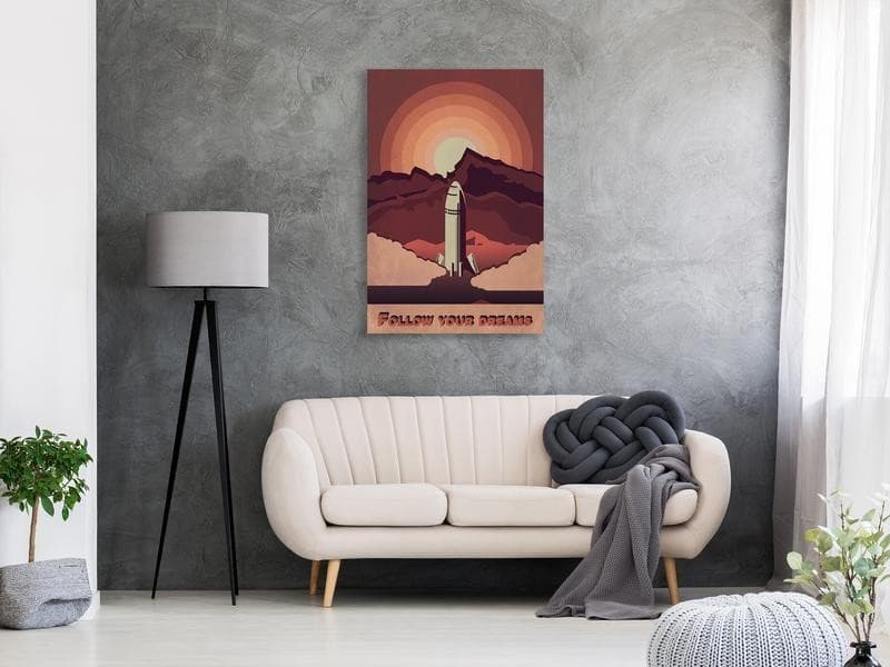 Quadro Space Flight (1 Part) Vertical in Poster e stampe Collezione Casa - Trebisacce, commercioVirtuoso.it