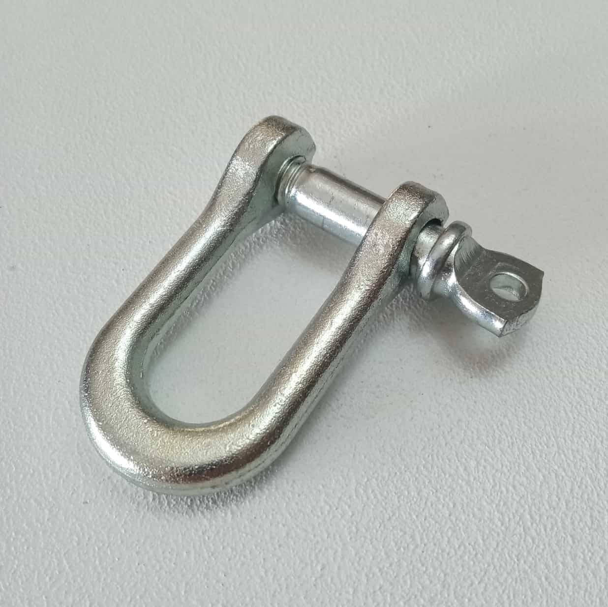 Robur grillo 6mm 1/4 di sollevamento diritto in acciaio zincato