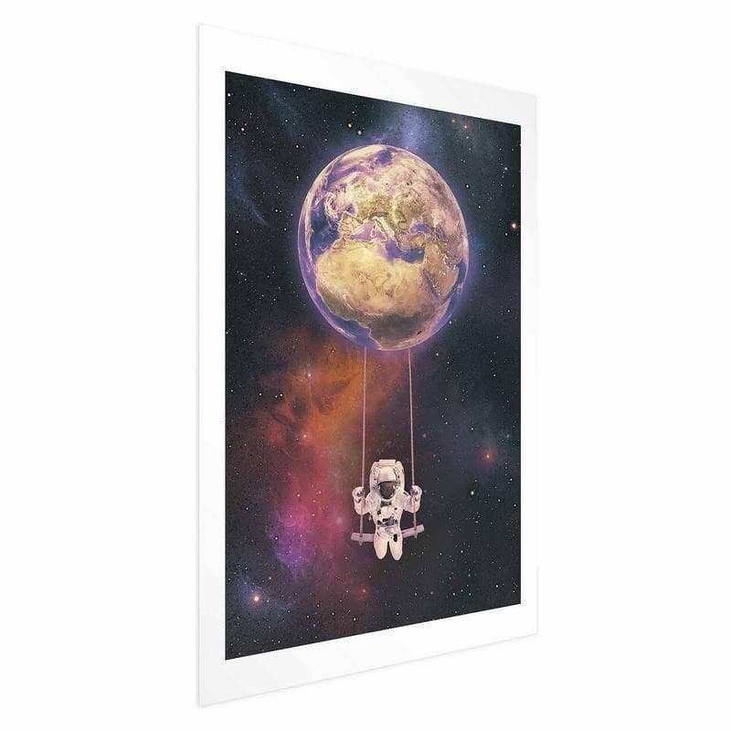 Poster - Cosmic Swing in Poster e stampe Collezione Casa - Trebisacce, commercioVirtuoso.it