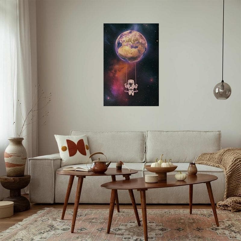 Poster - Cosmic Swing in Poster e stampe Collezione Casa - Trebisacce, commercioVirtuoso.it