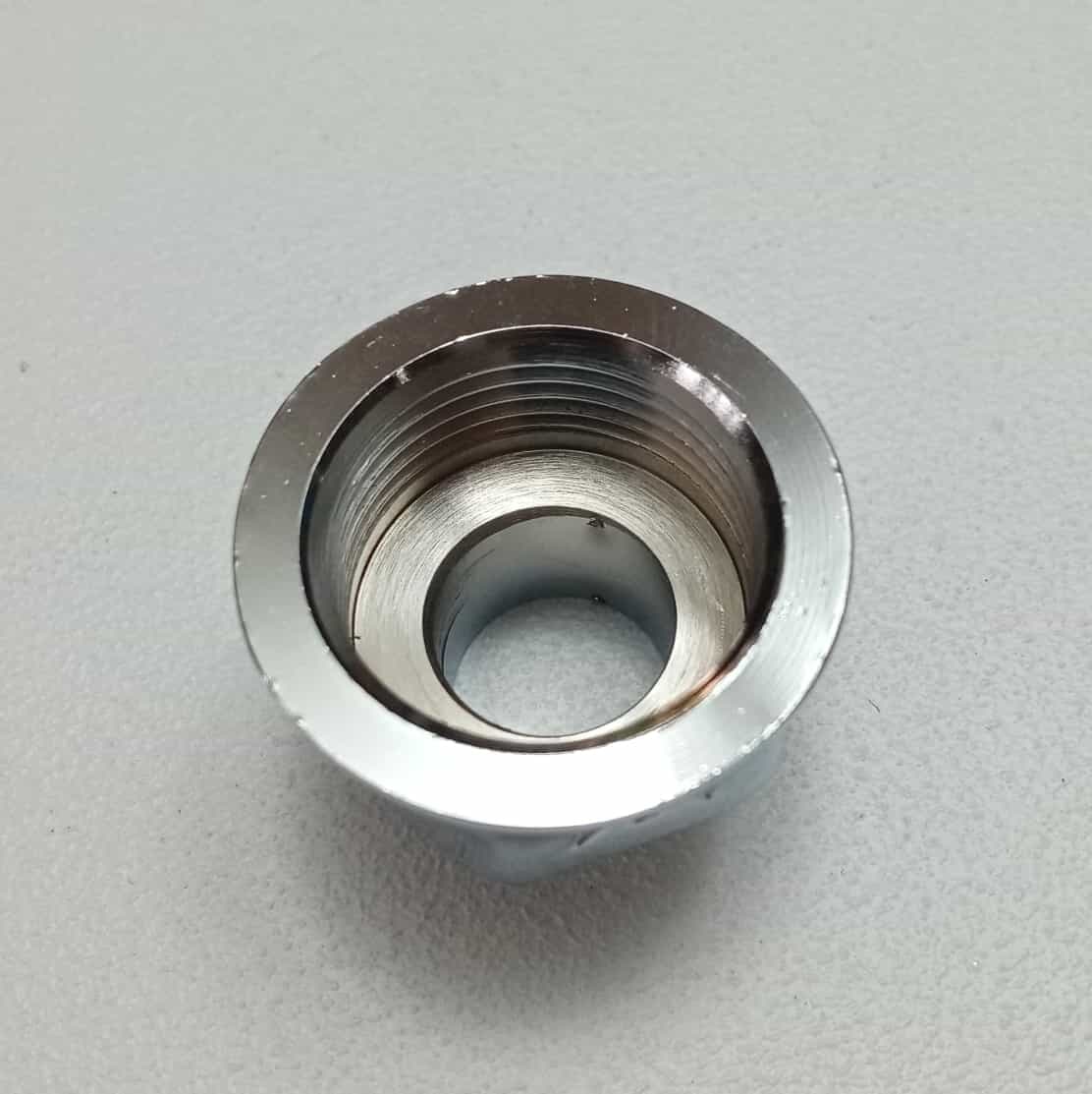 Prolunga ridotta da F 1'' x M 3/4'' sede piana in ottone cromato in Prolunghe Aloiserw.com - Altomonte, commercioVirtuoso.it