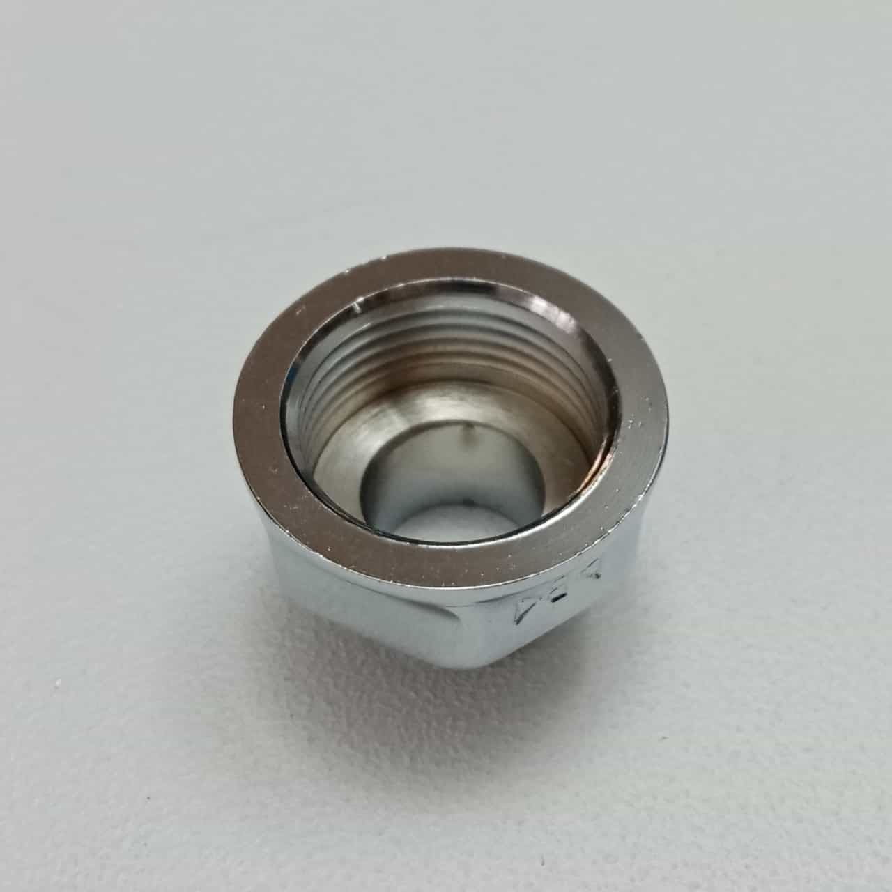 Prolunga ridotta da F 1'' x M 3/4'' sede piana in ottone cromato in Prolunghe Aloiserw.com - Altomonte, commercioVirtuoso.it